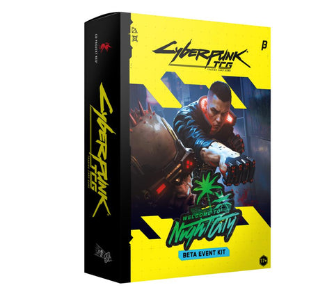 Cyberpunk TCG Welcome to Night City BETA Event Kit (Release date 10 Sep 2026)