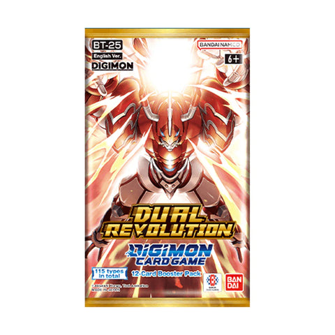 Digimon Card Game BT-25 Dual Revolution Booster Pack (Release Date 22 May 2026)