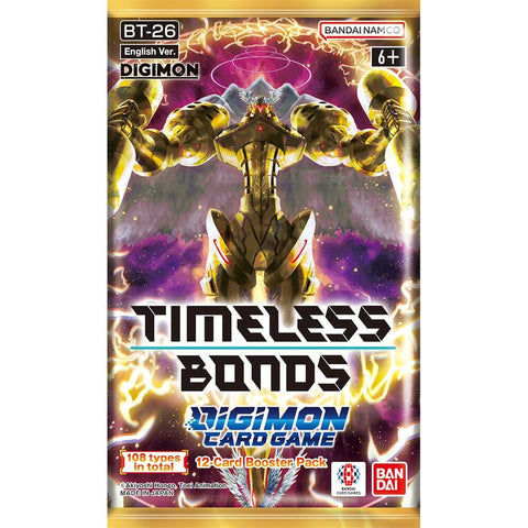 Digimon Card Game BT-26 Timeless Bonds Booster Pack (Release Date 04 Sep 2026)