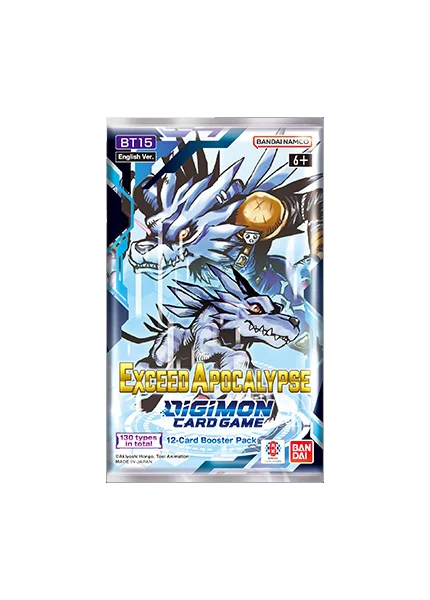 Digimon Card Game BT15 Exceed Apocalypse Booster Pack (Release Date 16 – The Games Corner