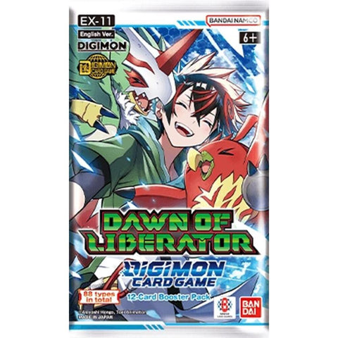 Digimon Card Game EX-11 Dawn of Liberator Extra Booster Pack (Release Date 13 Feb 2026)