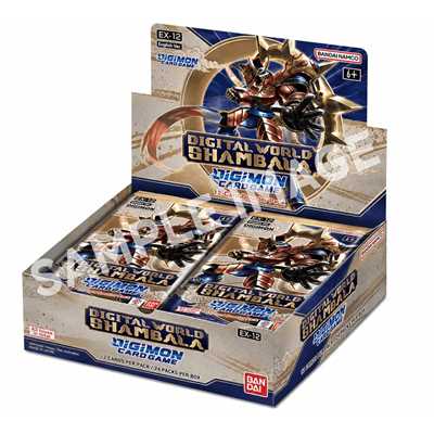 Digimon Card Game EX-12 Digital World Shambala Extra Booster Box (Release Date 03 Jul 2026)