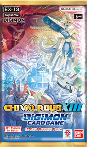 Digimon Card Game EX-13 Chivalrous XIII Extra Booster Pack (Release Date 02 Oct 2026)