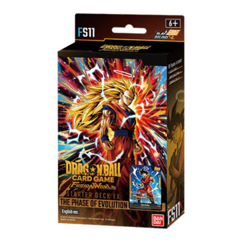 DragonBall Super Card Game Fusion World FS11 The Phase of Evolution Starter Deck EX (Release Date 13 Mar 2026)