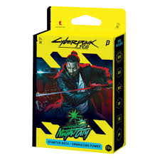 Cyberpunk TCG Welcome to Night City BETA Starter Deck-Embracing Power (Release date 10 Sep 2026)
