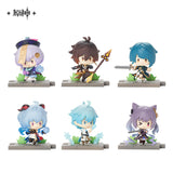 Genshin Impact Liyue Character “Battlefield Hero” Blind Box - 6pcs