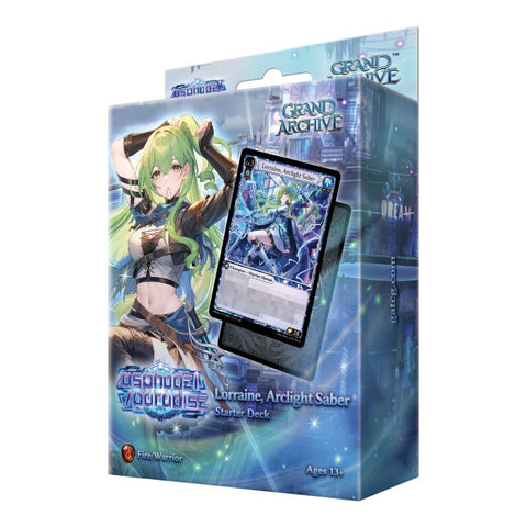 Grand Archive TCG.asphodel/paradise Starter Deck-Lorraine, Arclight Saber (Release Date 21 Aug 2026)