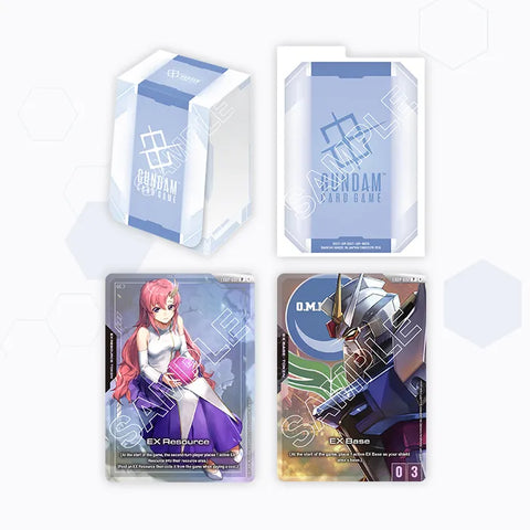 Gundam Card Game E02 Official Card Case Set  (Release Date 11 Jul 2025)