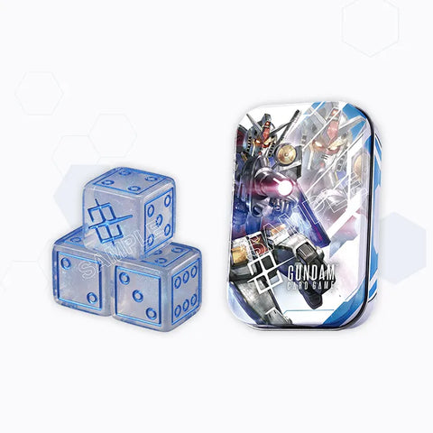Gundam Card Game E03 Official Damage Counter Dice Set 1 (Release Date 11 Jul 2025)