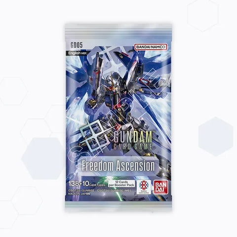 Gundam Card Game GD05 Freedom Ascension Booster Pack (Release Date 24 Jul 2026)