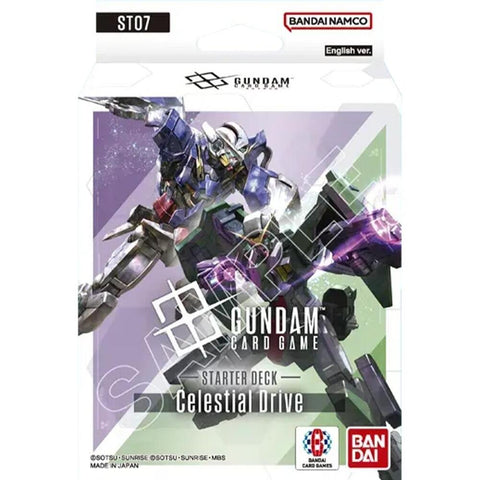 Gundam Card Game ST07 Starter Deck– Celestial Drive (Release Date 16 Jan 2026)