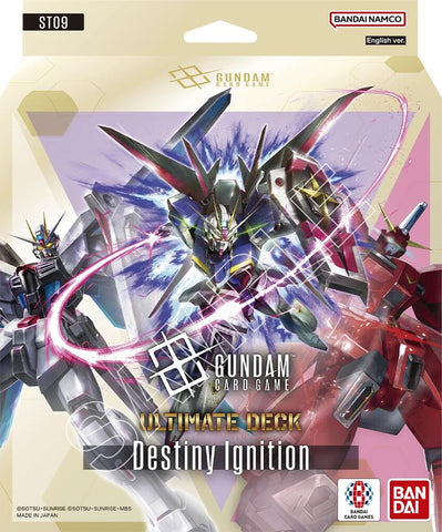 Gundam Card Game ST09 Destiny Ignition Ultimate Deck (Release Date 27 Mar 2026)