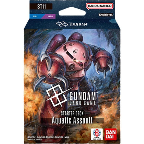 Gundam Card Game ST11 Aquatic Assault Starter Deck (Release Date 25 Sep 2026)