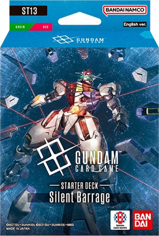 Gundam Card Game ST13 Silent Barrage Starter Deck (Release Date 25 Sep 2026)