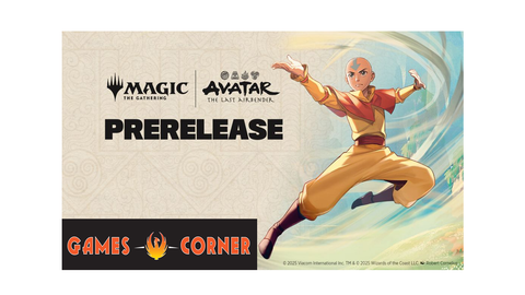 MTG Avatar The Last Airbender 18:30pm Casual Prerelease 3 Ticket