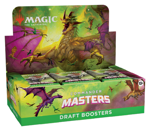 MTG Commander Masters Draft Booster Box (Release Date 4 Aug 2023)