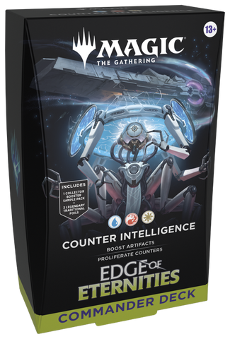 MTG Edge of Eternities Commander Deck-Counter Intelligence (Release Date 1 Aug 2025)