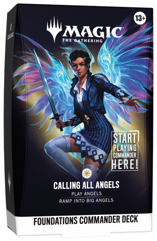 MTG Foundations Commander Deck-Calling All Angels (Release Date 02 Oct 2026)