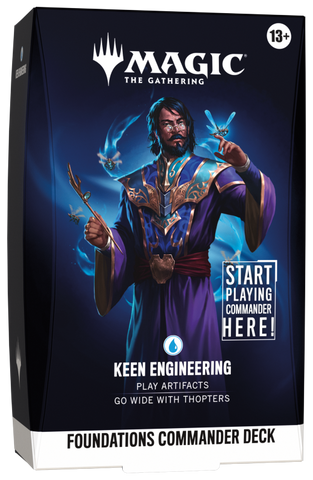 MTG Foundations Commander Deck-Keen Engineering (Release Date 02 Oct 2026)