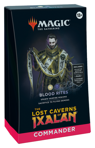 MTG The Lost Caverns of Ixalan Commander Deck-Blood Rites (Release Date 17 Nov 2023)