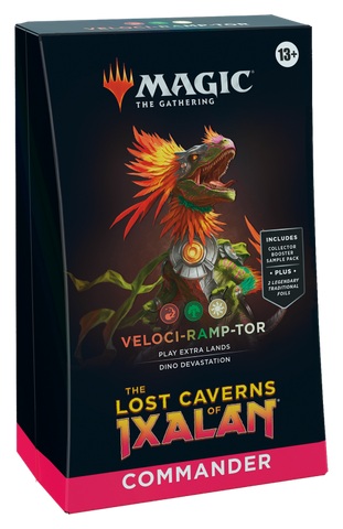 MTG The Lost Caverns of Ixalan Commander Deck-Veloci-Ramp-Tor (Release Date 17 Nov 2023)