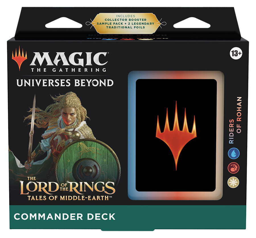 MTG The Lord of the Rings: Tales of Middle-earth Commander Deck-Riders ...