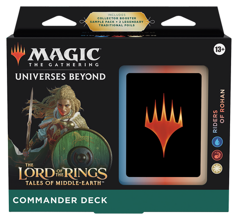 MTG The Lord of the Rings: Tales of Middle-earth Commander Deck-Riders of Rohan (Release Date 23 Jun 2023)
