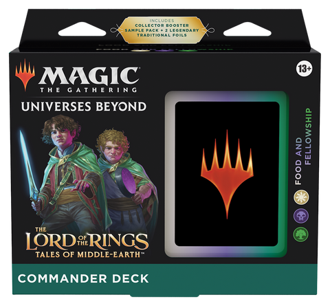 MTG The Lord of the Rings: Tales of Middle-earth Commander Deck-Food and Fellowship (Release Date 23 Jun 2023)