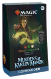Magic: The Gathering Murders at Karlov Manor Commander Deck-Deadly Disguise (Release Date 9 Feb 2024)