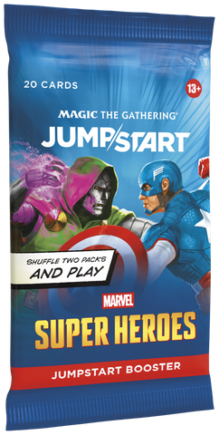 MTG Marvel Super Heroes Jumpstart Booster Pack (Release Date 26 Jun 2026)