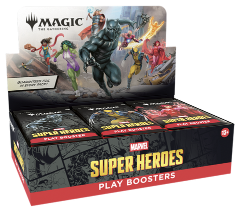 MTG Marvel Super Heroes Play Booster Box (Release Date 26 Jun 2026)