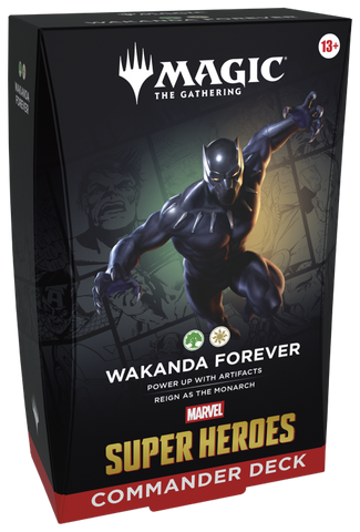 MTG Marvel Super Heroes Commander Deck-Wakanda Forever (Release Date 26 Jun 2026)