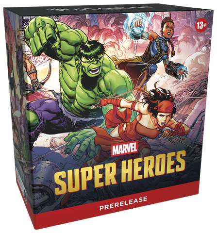 MTG Marvel Super Heroes Prerelease Pack (Release Date 19 June 2026)
