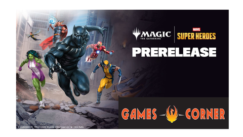 MTG Marvel Super Heroes 12:01pm Casual Prerelease 1  Ticket