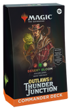 MTG Outlaws of Thunder Junction Commander Deck-Desert Bloom (Release Date 19 Apr 2024)