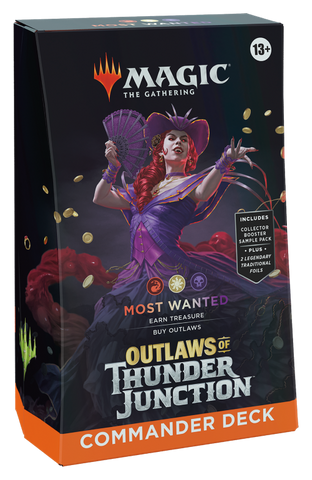 MTG Outlaws of Thunder Junction Commander Deck-Most Wanted (Release Date 19 Apr 2024)