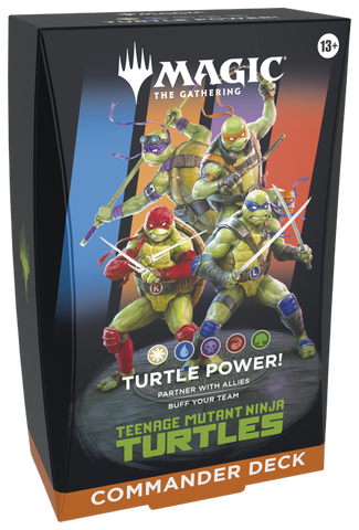 MTG Teenage Mutant Ninja Turtles Commander Deck (Available on 27 Feb 2026)