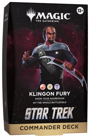 MTG Star Trek Commander Deck-Klingon Fury (WPN Early Access 06 Nov 2026)