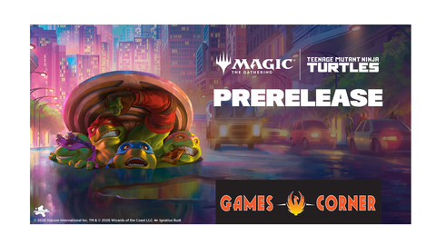 MTG Teenage Mutant Ninja Turtles 15:00pm Casual Prerelease 2 Ticket