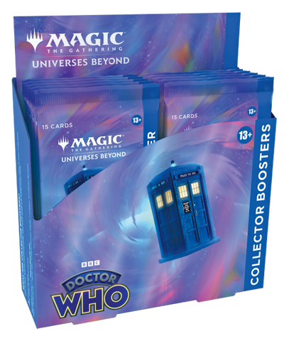 Caja de sobres de colección de Doctor Who de MTG (fecha de lanzamiento: 13 de octubre de 2023)