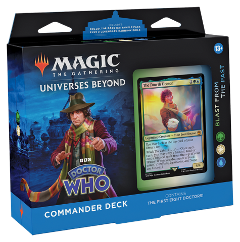 MTG Doctor Who Commander Deck-Blast From the Past (Release Date 13 Oct 2023)