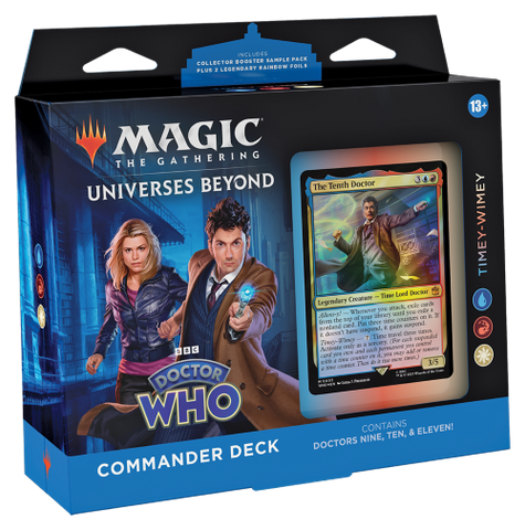 MTG Doctor Who Commander Deck-Timey-Wimey (Release Date 13 Oct 2023)