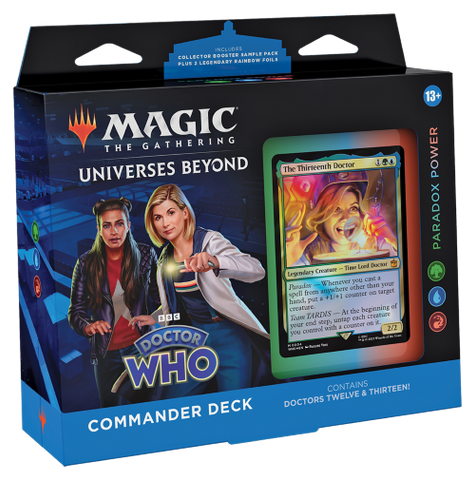 MTG Doctor Who Commander Deck-Paradox Power (Release Date 13 Oct 2023)
