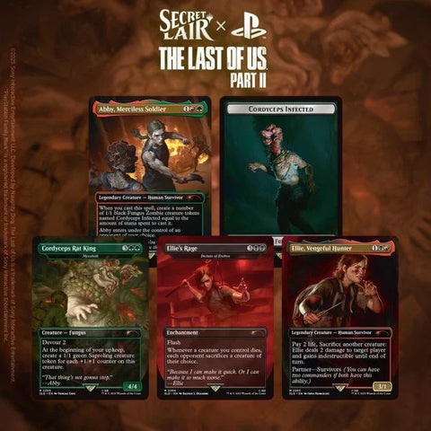 Magic Secret Lair x The Last of Us: Part II (Release Date 18 Dec 2025)