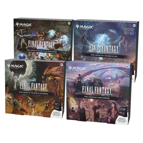 Magic The Gathering Final Fantasy Scene Box Display (Release Date 05 Dec 2025)