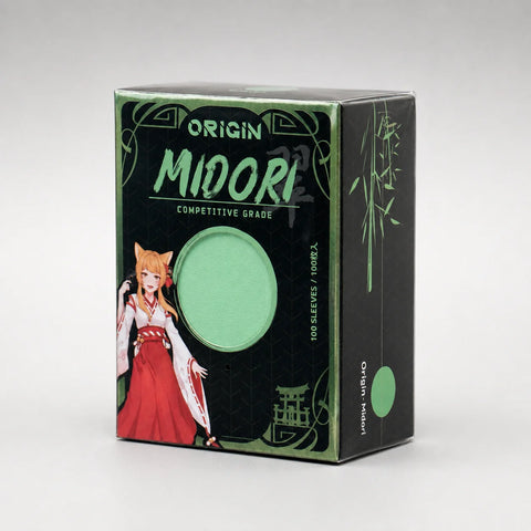 Mamoru Origin Midori Competitive Grade Sleeve-Matte Pastel Green