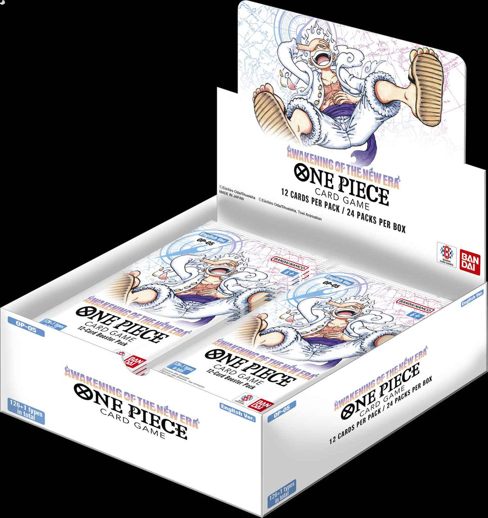 One Piece Card Game Skypiea Arc One Piece Card Game: Awakening Of The New Era (OP-05) Booster Pack - 12 Cards 12 Card Booster Pack Bandai One Piece Card Game Skypiea Arc One Piece Card Game: Awakening Of The New Era (OP-05) Booster Pack - 12 Cards 12 Card Booster Pack Bandai