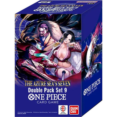 One Piece Card Game DP-09 Double Pack – The Azure Sea's Seven (Release Date 16 Jan 2026)