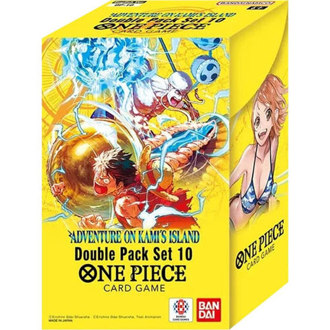 One Piece Card Game DP-10 Double Pack Set 10 - Adventure on Kami's Island (Release Date 03 Apr 2026)