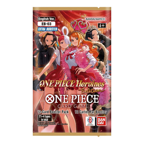 One Piece Card Game EB-03 Extra Booster Pack – Heroines Edition (Release Date 20 Feb 2026)